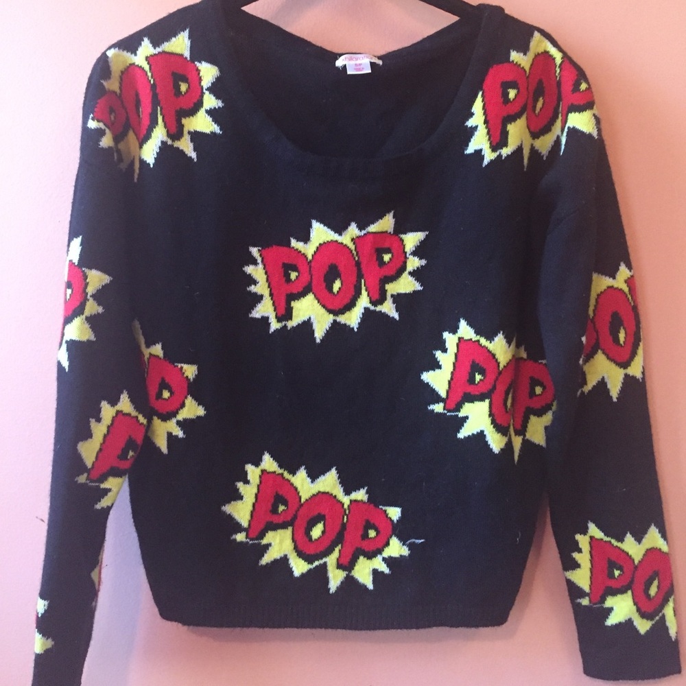 Fun graphic sweater